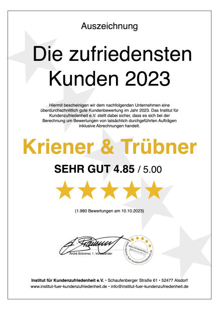Zufriedene Kunden bi K&T
