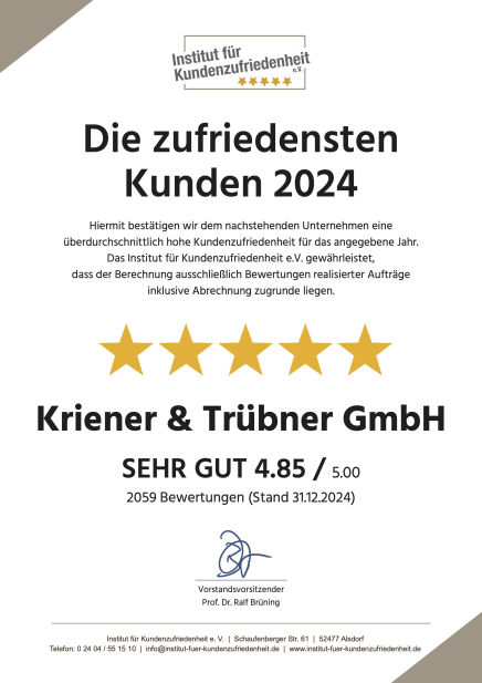 Zufriedene Kunden bi K&T